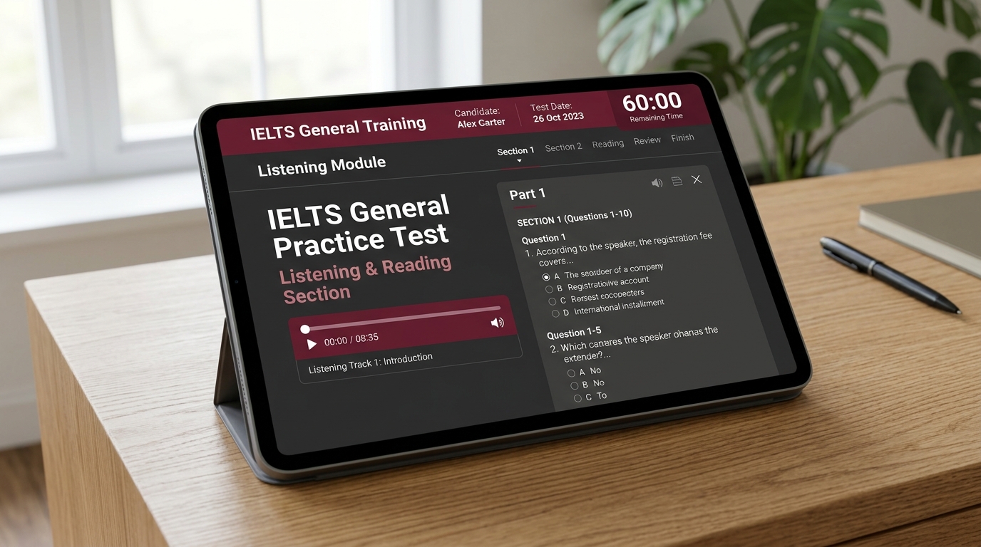 50 Full IELTS Mock Tests (Academic & General)